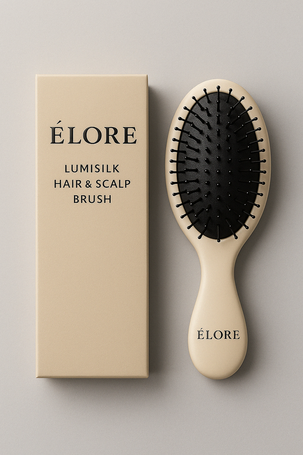 The Élore Brush | LumiSilk™ Hair & Scalp Brush